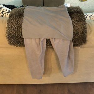 Slug denim lululemon cropped leggings with band